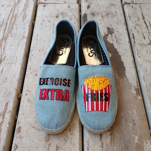 Anthropologie Shoes - Sam Edelman Circus Extra Fries Flats Espadr